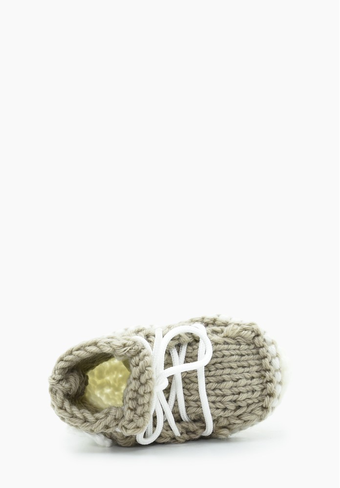 Babyschuhe gehäkelt - Geburtsschuh - Mädchen