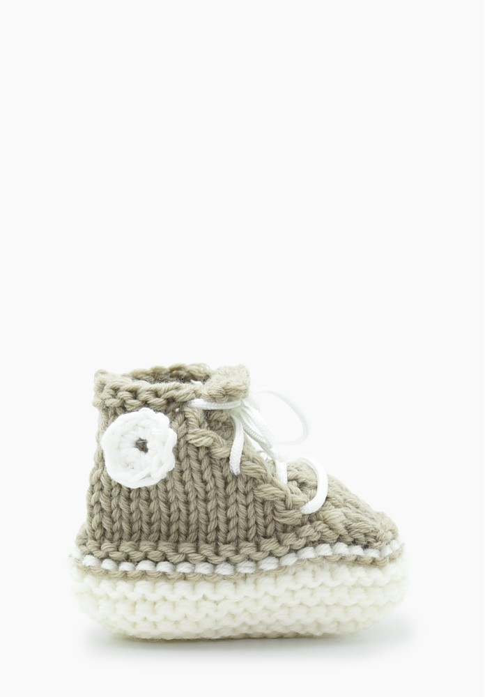 crochet baby shoes - Slippers - Girl