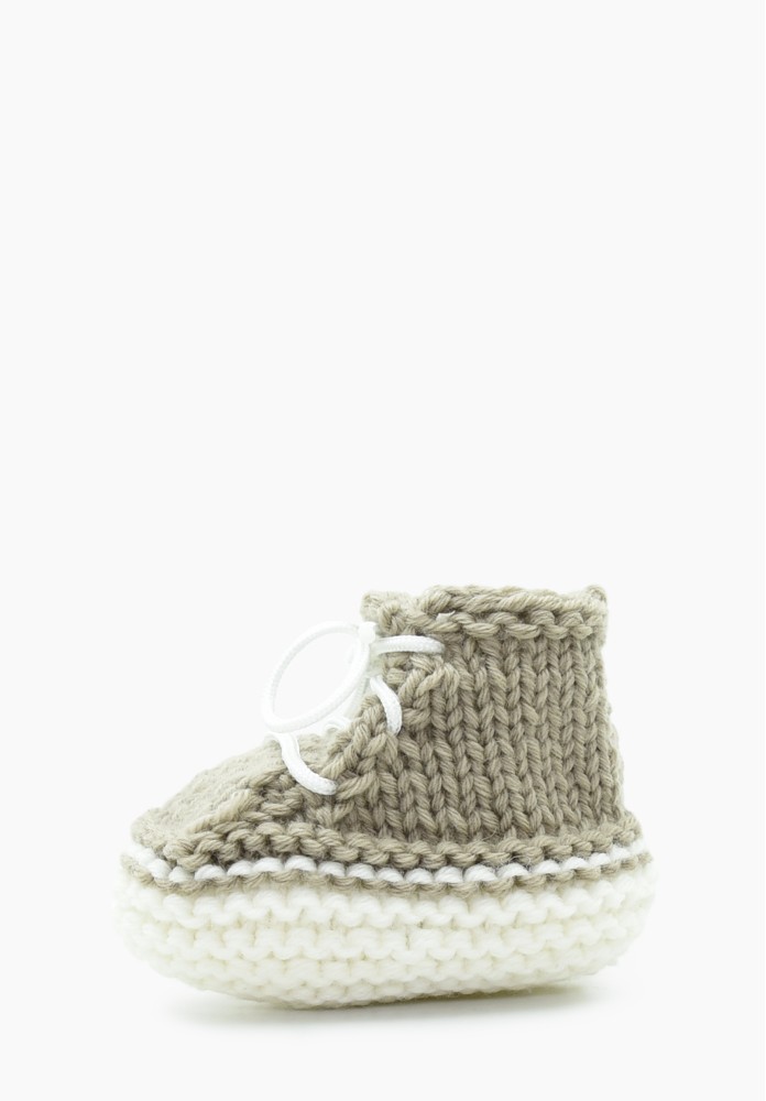 Babyschuhe gehäkelt - Geburtsschuh - Mädchen
