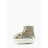 Babyschuhe gehäkelt - Geburtsschuh - Mädchen