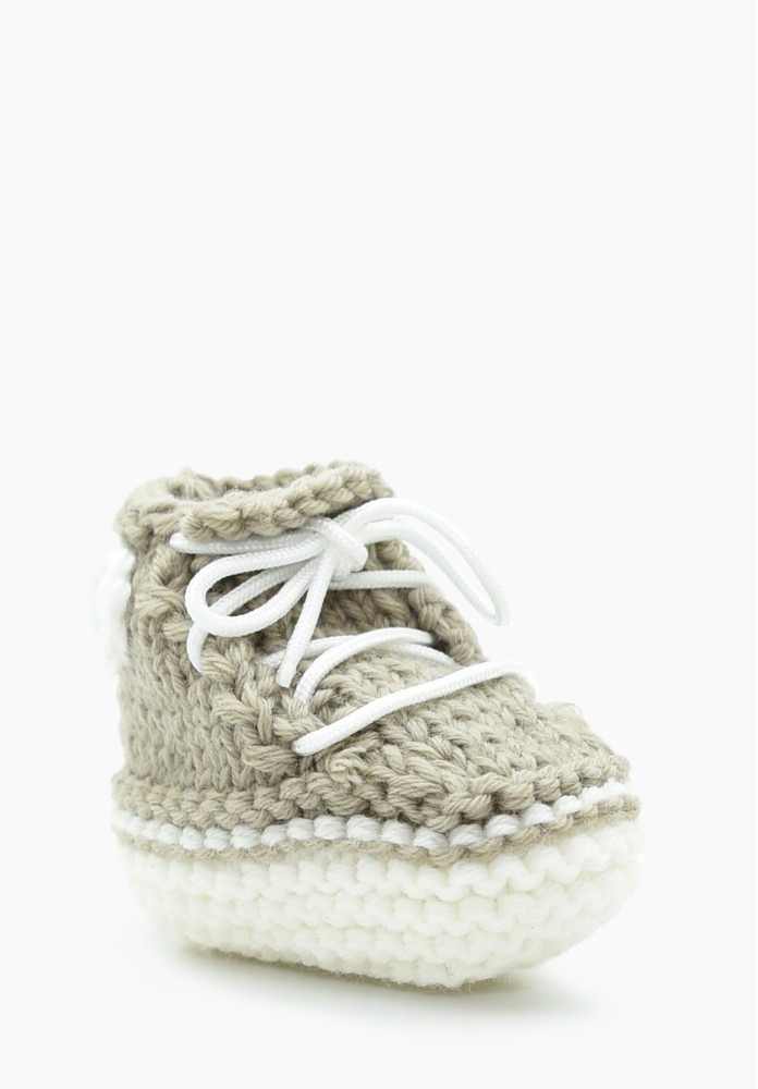 Babyschuhe gehäkelt - Geburtsschuh - Mädchen