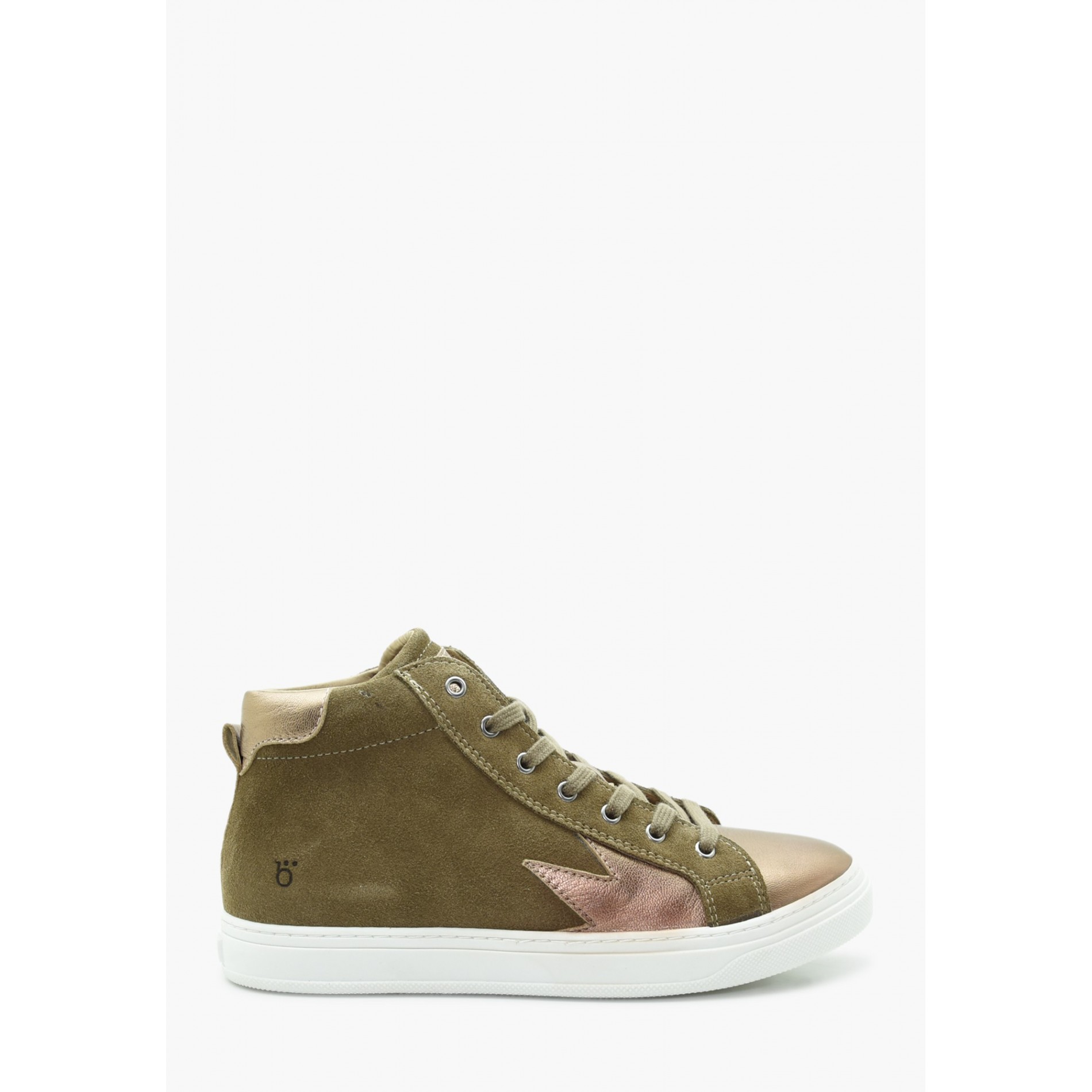 basket cuir fille