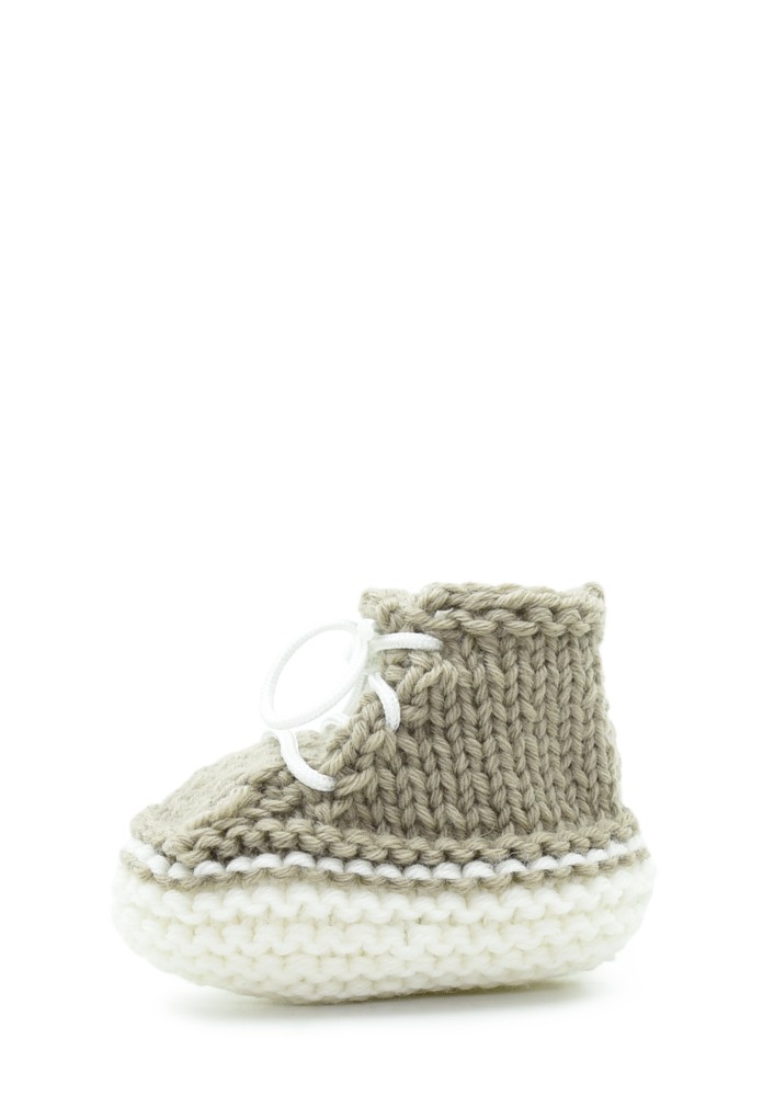 Babyschuhe gehäkelt - Geburtsschuh - Mädchen