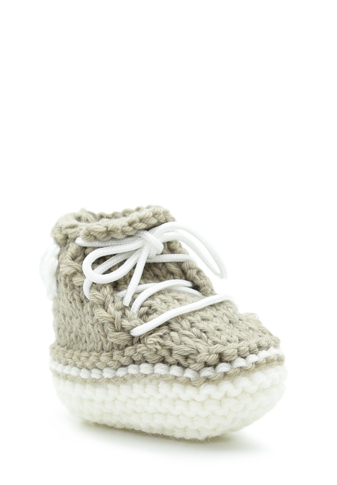 Babyschuhe gehäkelt - Geburtsschuh - Mädchen