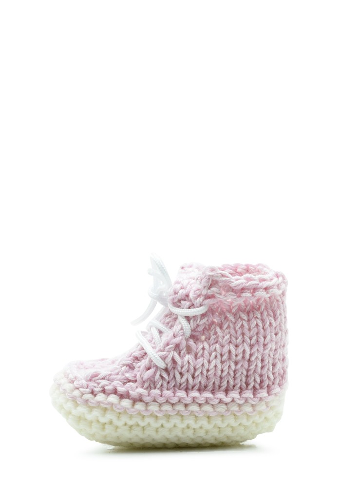 crochet baby shoes - Birth Slippers - Girl