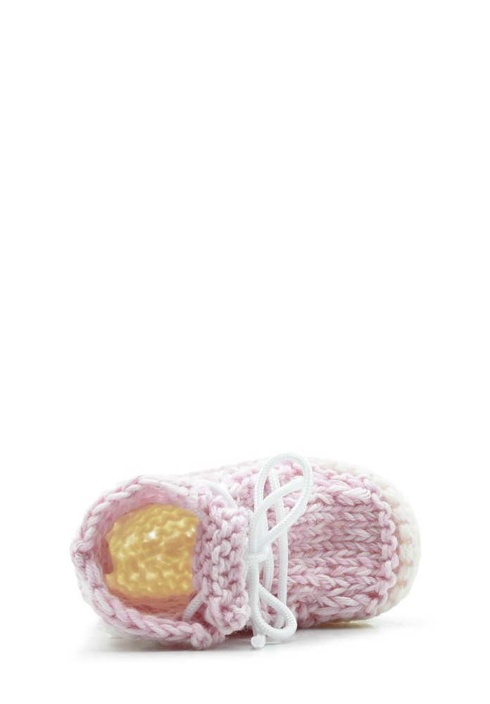crochet baby shoes - Birth Slippers - Girl