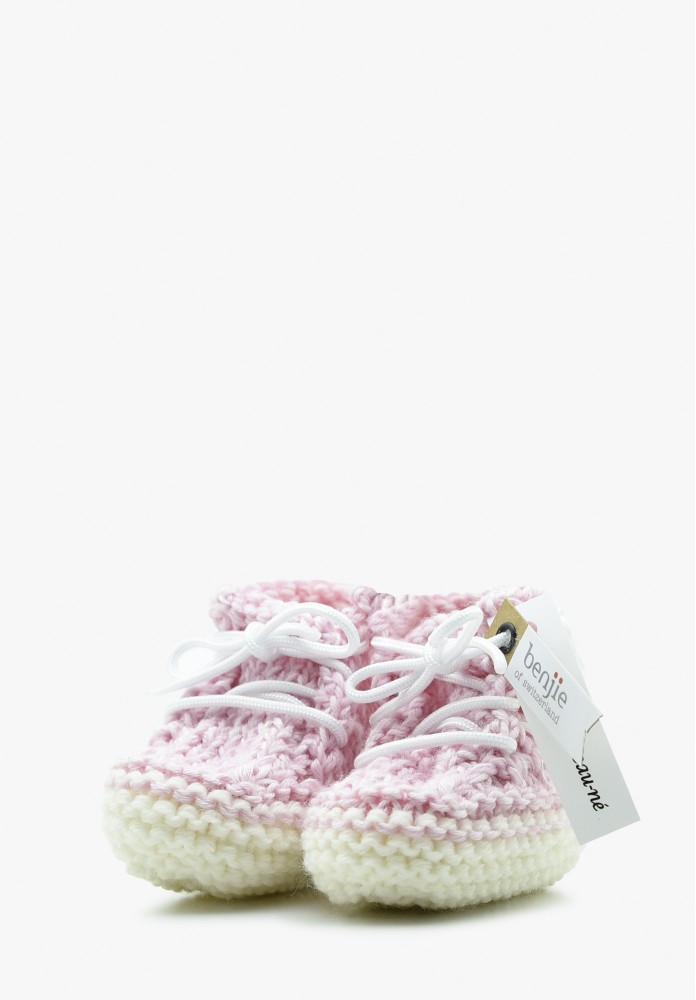 crochet baby shoes - Birth Slippers - Girl