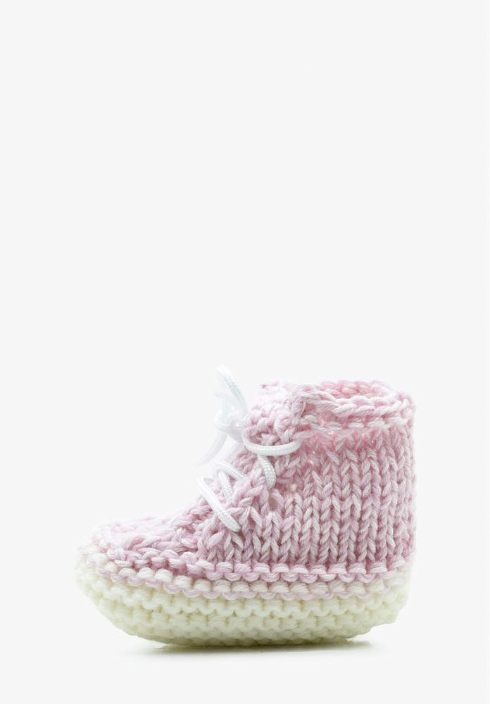 Babyschuhe gehäkelt - Geburtsschuh - Mädchen