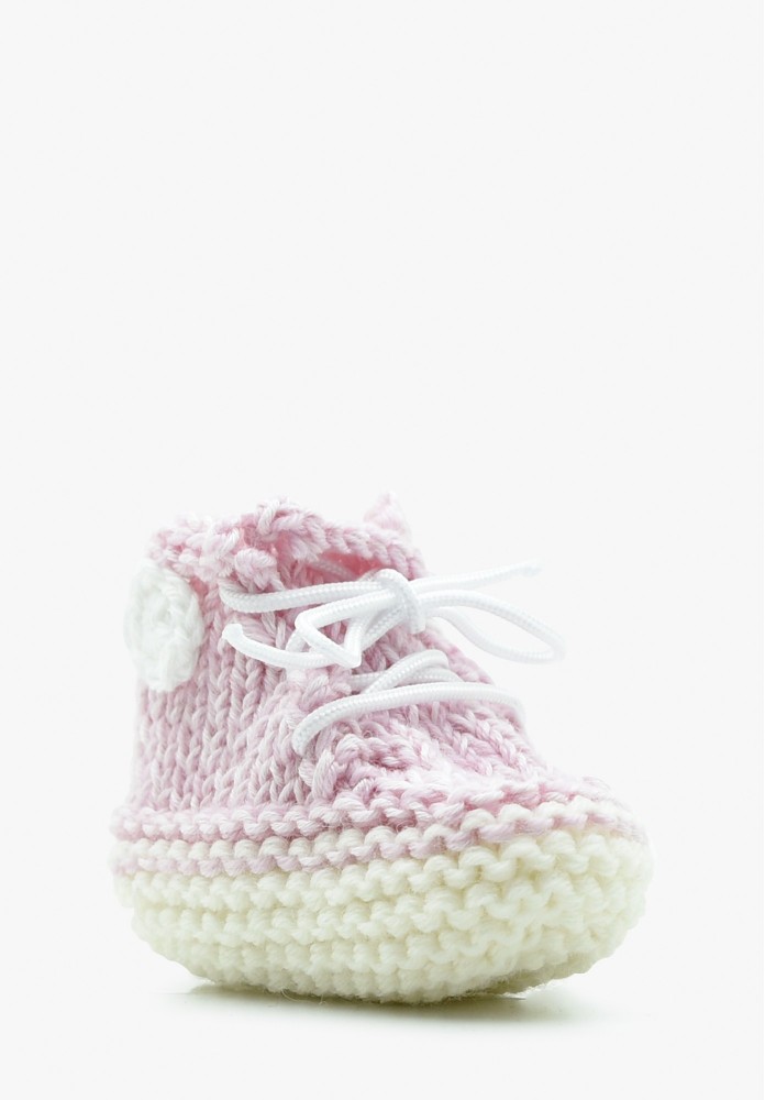 crochet baby shoes - Birth Slippers - Girl