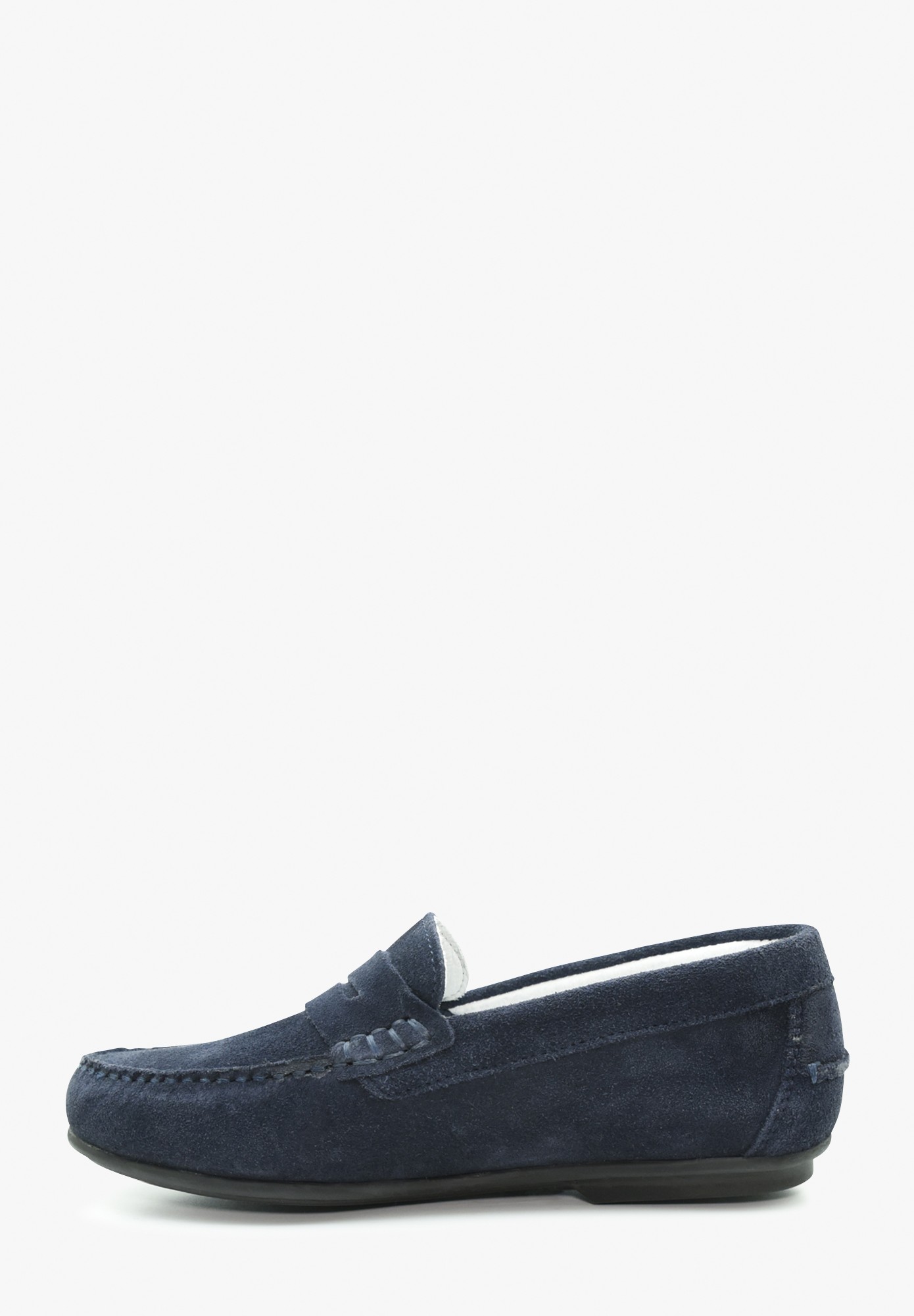 mocassin bleu marine garcon